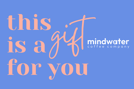 mindwater coffee gift card